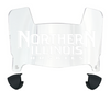 Northern Illinois Huskies Mini Football Helmet Visor Shield w/ Clips - PICK VISOR & LOGO COLOR