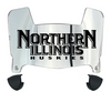 Northern Illinois Huskies Mini Football Helmet Visor Shield w/ Clips - PICK VISOR & LOGO COLOR