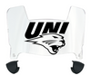 Northern Iowa Panthers Mini Football Helmet Visor Shield w/ Clips - PICK VISOR & LOGO COLOR