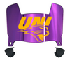 Northern Iowa Panthers Mini Football Helmet Visor Shield w/ Clips - PICK VISOR & LOGO COLOR