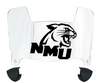 Northern Michigan Wildcats Mini Football Helmet Visor Shield w/ Clips - PICK VISOR & LOGO COLOR