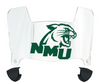 Northern Michigan Wildcats Mini Football Helmet Visor Shield w/ Clips - PICK VISOR & LOGO COLOR