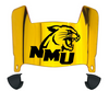 Northern Michigan Wildcats Mini Football Helmet Visor Shield w/ Clips - PICK VISOR & LOGO COLOR