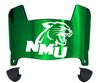 Northern Michigan Wildcats Mini Football Helmet Visor Shield w/ Clips - PICK VISOR & LOGO COLOR