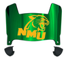 Northern Michigan Wildcats Mini Football Helmet Visor Shield w/ Clips - PICK VISOR & LOGO COLOR