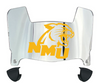 Northern Michigan Wildcats Mini Football Helmet Visor Shield w/ Clips - PICK VISOR & LOGO COLOR