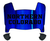 Northern Colorado Bears Mini Football Helmet Visor Shield w/ Clips - PICK VISOR & LOGO COLOR