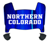 Northern Colorado Bears Mini Football Helmet Visor Shield w/ Clips - PICK VISOR & LOGO COLOR
