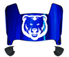 Northern Colorado Bears Mini Football Helmet Visor Shield w/ Clips - PICK VISOR & LOGO COLOR