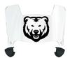 Northern Colorado Bears Mini Football Helmet Visor Shield w/ Clips - PICK VISOR & LOGO COLOR