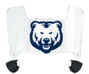 Northern Colorado Bears Mini Football Helmet Visor Shield w/ Clips - PICK VISOR & LOGO COLOR