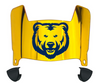 Northern Colorado Bears Mini Football Helmet Visor Shield w/ Clips - PICK VISOR & LOGO COLOR