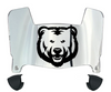 Northern Colorado Bears Mini Football Helmet Visor Shield w/ Clips - PICK VISOR & LOGO COLOR