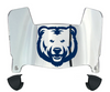Northern Colorado Bears Mini Football Helmet Visor Shield w/ Clips - PICK VISOR & LOGO COLOR