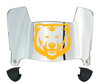 Northern Colorado Bears Mini Football Helmet Visor Shield w/ Clips - PICK VISOR & LOGO COLOR