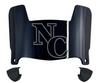 Northern Colorado Bears Mini Football Helmet Visor Shield w/ Clips - PICK VISOR & LOGO COLOR