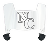 Northern Colorado Bears Mini Football Helmet Visor Shield w/ Clips - PICK VISOR & LOGO COLOR