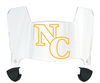 Northern Colorado Bears Mini Football Helmet Visor Shield w/ Clips - PICK VISOR & LOGO COLOR
