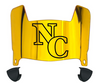 Northern Colorado Bears Mini Football Helmet Visor Shield w/ Clips - PICK VISOR & LOGO COLOR