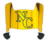 Northern Colorado Bears Mini Football Helmet Visor Shield w/ Clips - PICK VISOR & LOGO COLOR