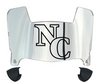 Northern Colorado Bears Mini Football Helmet Visor Shield w/ Clips - PICK VISOR & LOGO COLOR