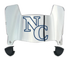 Northern Colorado Bears Mini Football Helmet Visor Shield w/ Clips - PICK VISOR & LOGO COLOR