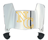 Northern Colorado Bears Mini Football Helmet Visor Shield w/ Clips - PICK VISOR & LOGO COLOR