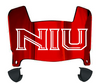 Northern Illinois Huskies Mini Football Helmet Visor Shield w/ Clips - PICK VISOR & LOGO COLOR