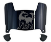 Northern Illinois Huskies Mini Football Helmet Visor Shield w/ Clips - PICK VISOR & LOGO COLOR