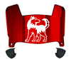 Northern Illinois Huskies Mini Football Helmet Visor Shield w/ Clips - PICK VISOR & LOGO COLOR