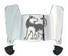 Northern Illinois Huskies Mini Football Helmet Visor Shield w/ Clips - PICK VISOR & LOGO COLOR