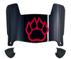 Northern Illinois Huskies Mini Football Helmet Visor Shield w/ Clips - PICK VISOR & LOGO COLOR