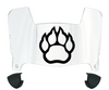 Northern Illinois Huskies Mini Football Helmet Visor Shield w/ Clips - PICK VISOR & LOGO COLOR