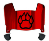Northern Illinois Huskies Mini Football Helmet Visor Shield w/ Clips - PICK VISOR & LOGO COLOR