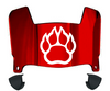 Northern Illinois Huskies Mini Football Helmet Visor Shield w/ Clips - PICK VISOR & LOGO COLOR