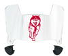 Northern Illinois Huskies Mini Football Helmet Visor Shield w/ Clips - PICK VISOR & LOGO COLOR