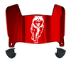 Northern Illinois Huskies Mini Football Helmet Visor Shield w/ Clips - PICK VISOR & LOGO COLOR