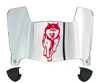 Northern Illinois Huskies Mini Football Helmet Visor Shield w/ Clips - PICK VISOR & LOGO COLOR