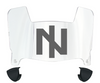 Northern Illinois Huskies Mini Football Helmet Visor Shield w/ Clips - PICK VISOR & LOGO COLOR