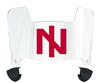 Northern Illinois Huskies Mini Football Helmet Visor Shield w/ Clips - PICK VISOR & LOGO COLOR