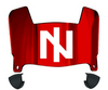 Northern Illinois Huskies Mini Football Helmet Visor Shield w/ Clips - PICK VISOR & LOGO COLOR