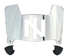 Northern Illinois Huskies Mini Football Helmet Visor Shield w/ Clips - PICK VISOR & LOGO COLOR