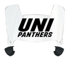 Northern Iowa Panthers Mini Football Helmet Visor Shield w/ Clips - PICK VISOR & LOGO COLOR