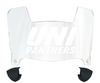 Northern Iowa Panthers Mini Football Helmet Visor Shield w/ Clips - PICK VISOR & LOGO COLOR