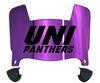 Northern Iowa Panthers Mini Football Helmet Visor Shield w/ Clips - PICK VISOR & LOGO COLOR