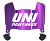 Northern Iowa Panthers Mini Football Helmet Visor Shield w/ Clips - PICK VISOR & LOGO COLOR
