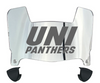 Northern Iowa Panthers Mini Football Helmet Visor Shield w/ Clips - PICK VISOR & LOGO COLOR
