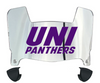 Northern Iowa Panthers Mini Football Helmet Visor Shield w/ Clips - PICK VISOR & LOGO COLOR
