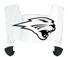 Northern Iowa Panthers Mini Football Helmet Visor Shield w/ Clips - PICK VISOR & LOGO COLOR