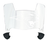 Northern Iowa Panthers Mini Football Helmet Visor Shield w/ Clips - PICK VISOR & LOGO COLOR